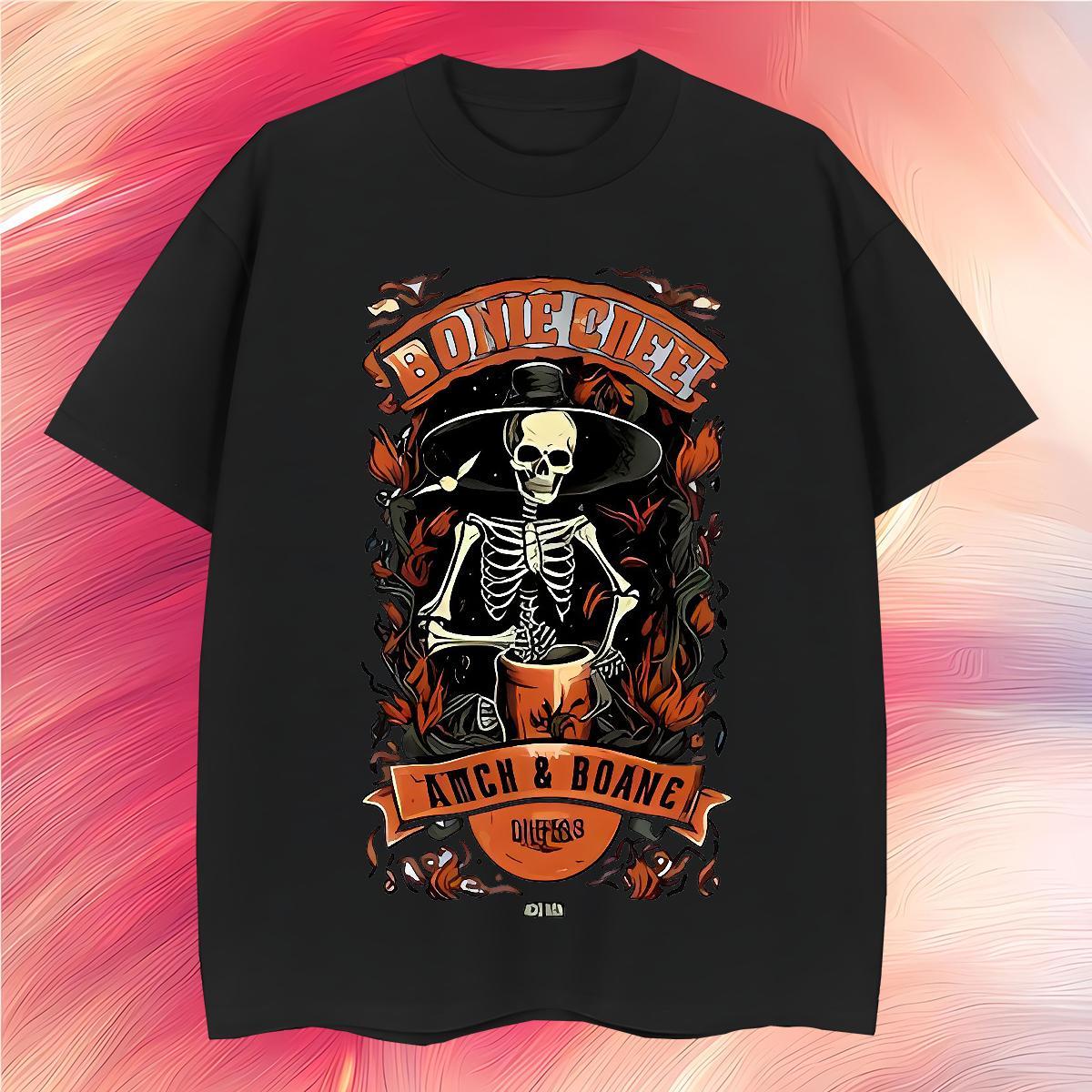 Free Shipping Man T Shirts 230g 100% Cotton skull Street wear Hip Hop White Plus Size O-Neck Short Sleeve Tshirt for Man Woman Designer Polos