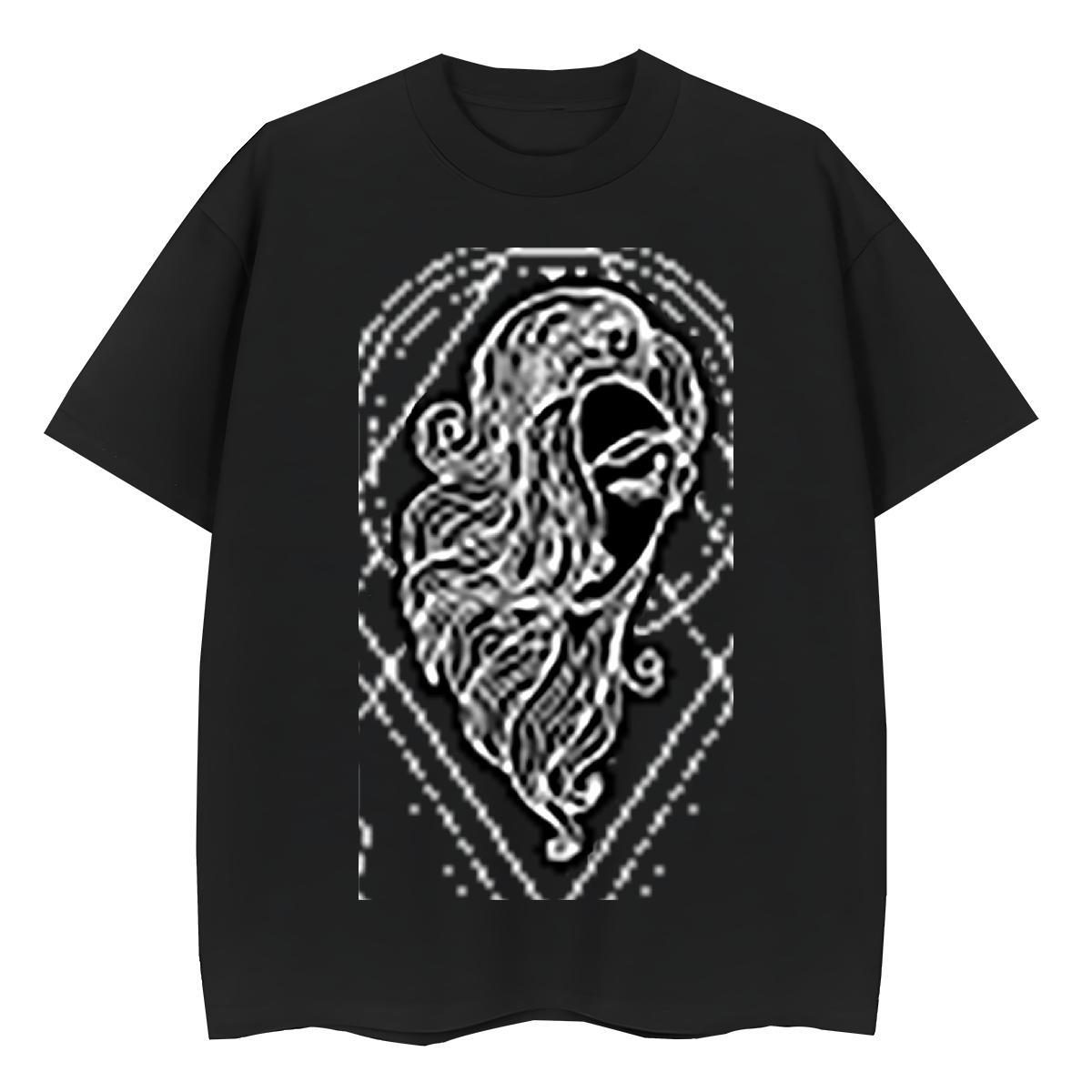Popular Tshirt for Man Woman 230g Cotton creature Casual Daily Wear Woman T Shirts Crew Neck Custom Printed Clothes