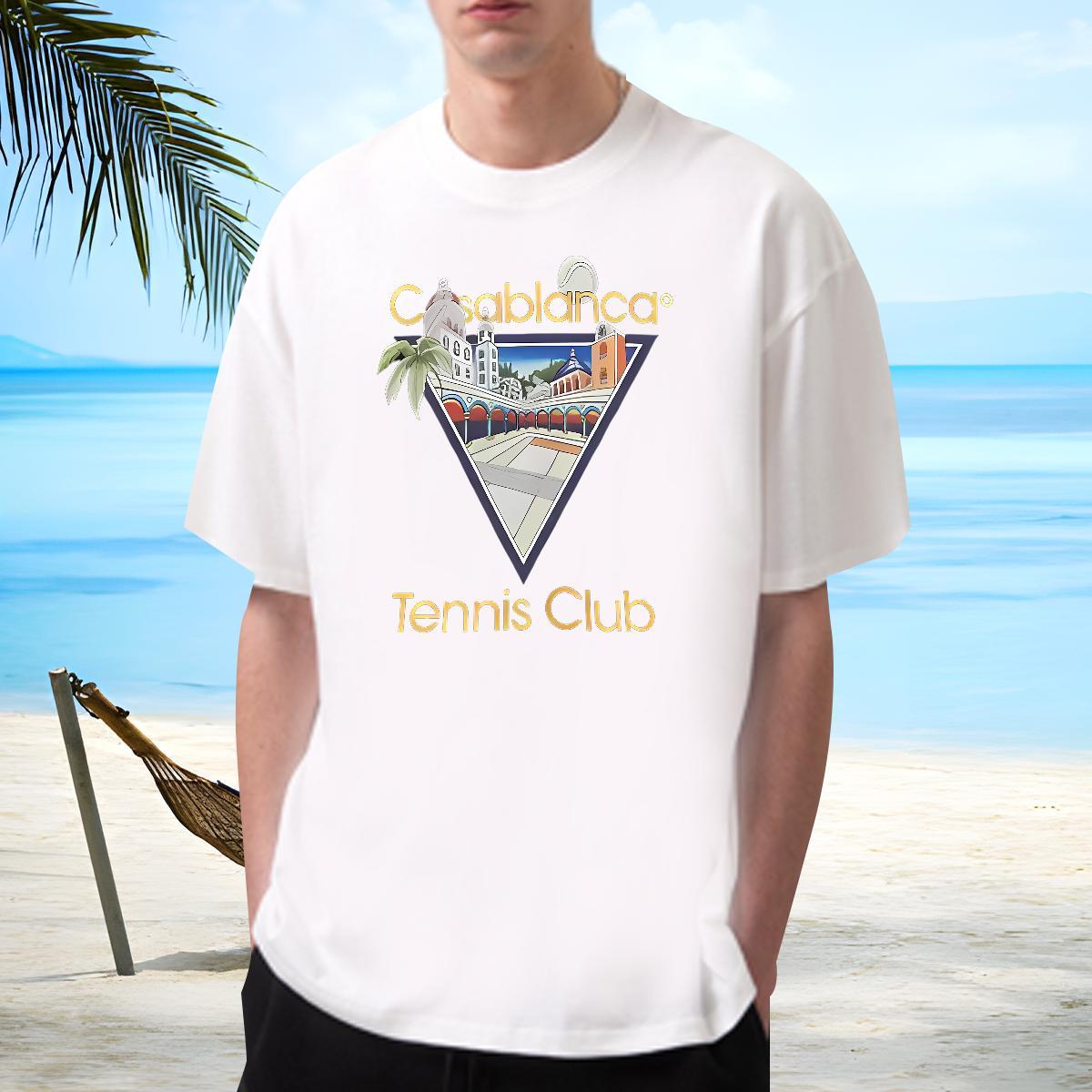 2024 DIY T shirt Breathable Mens Tshirts High Quality Street Casual Cartoon Printing L-4XL 230g Pure Cotton icon Clothings