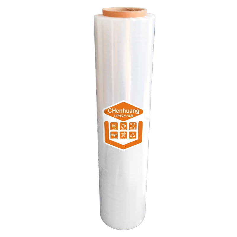 Single pack 80 Gauge stretch film stretch plastic packaging film elastic transparent adsorption durable paste packaging mobile packaging