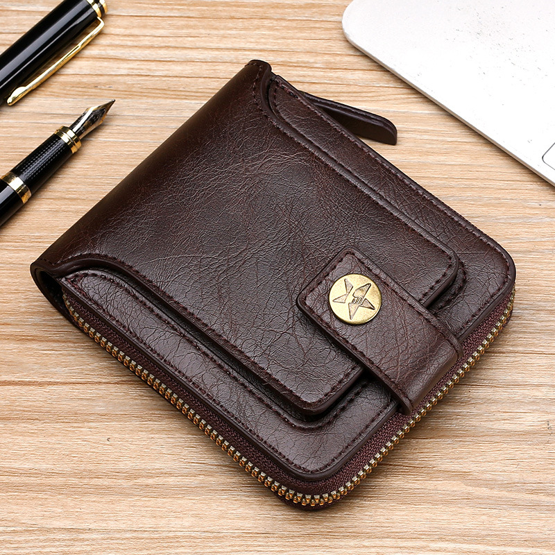2025 Designer Men Wallets 3 Bag American Vintage Style Fashion Trendy Stylish Free shipping