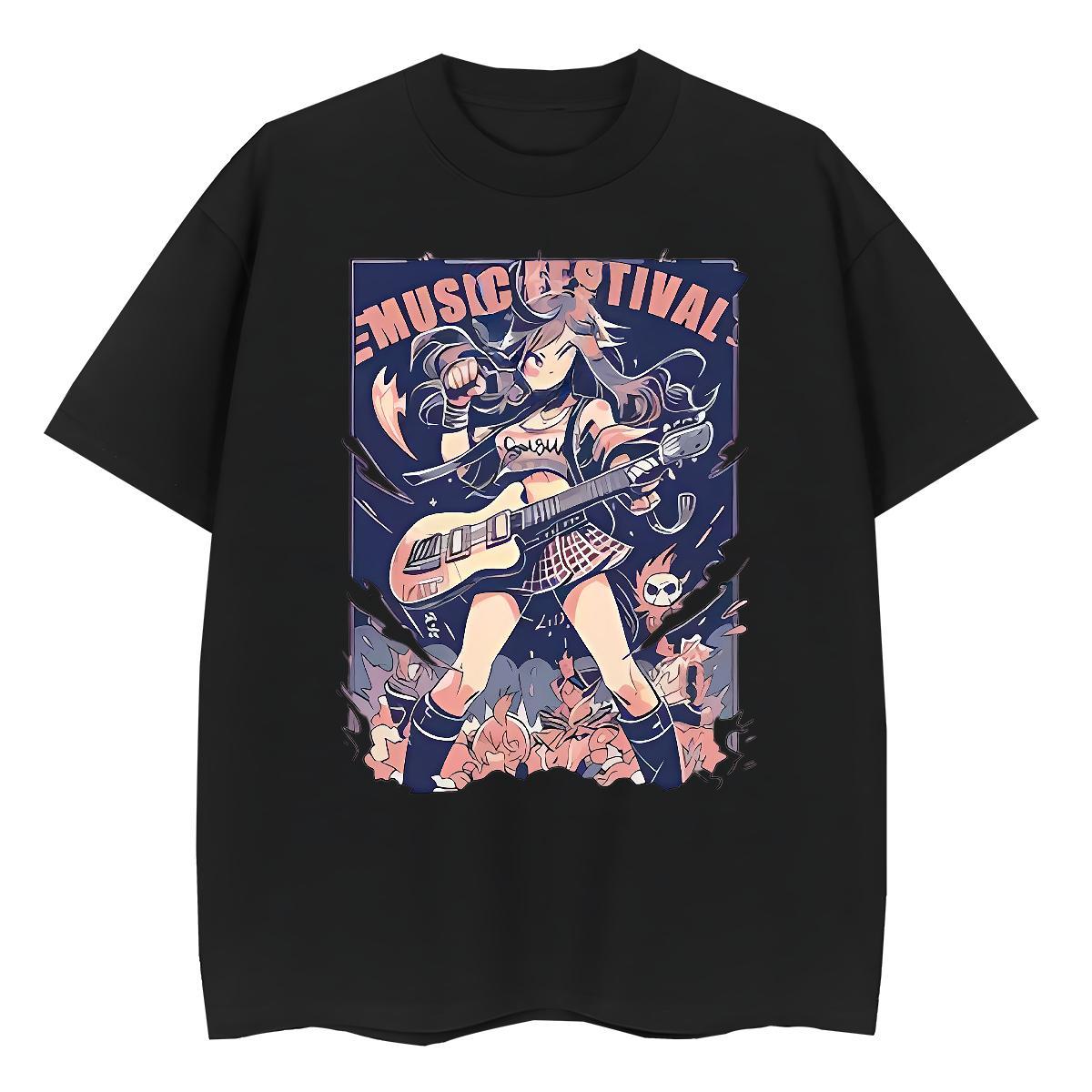 Brand Lady T shirt 230g 100% Cotton USA Hip Hop Street T Shirt For Woman Crew Neck Breathable Customized Tees