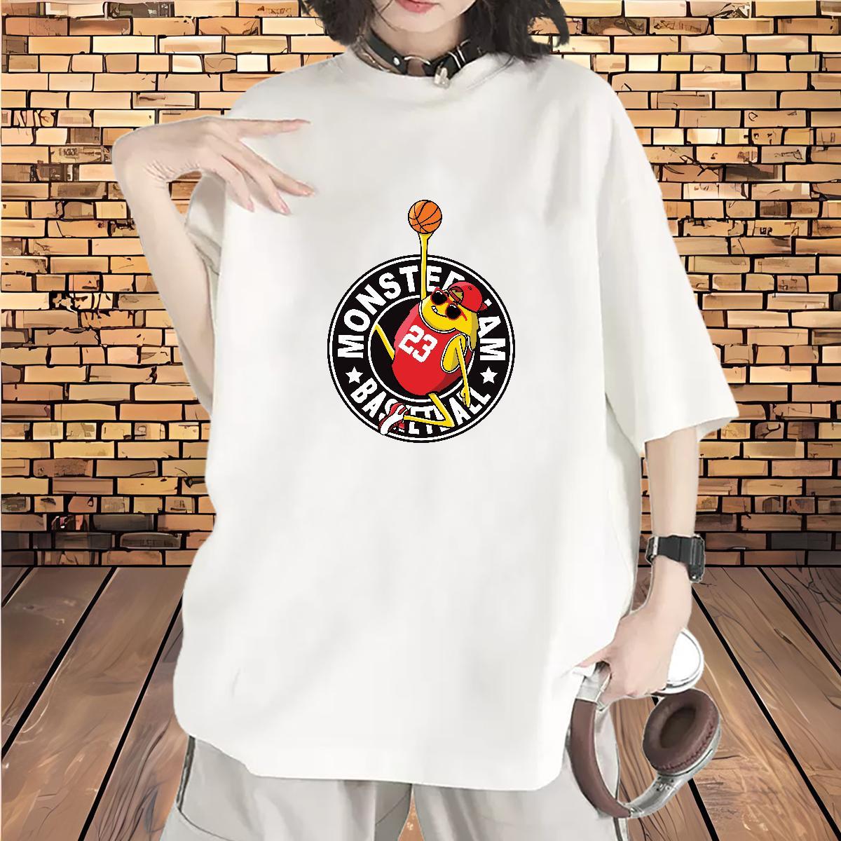 Free Shipping Women Tees 230g Pure Cotton plush Casual Beach T-Shirts for Women Breathable Short Sleeve DIY Logo Tshirts