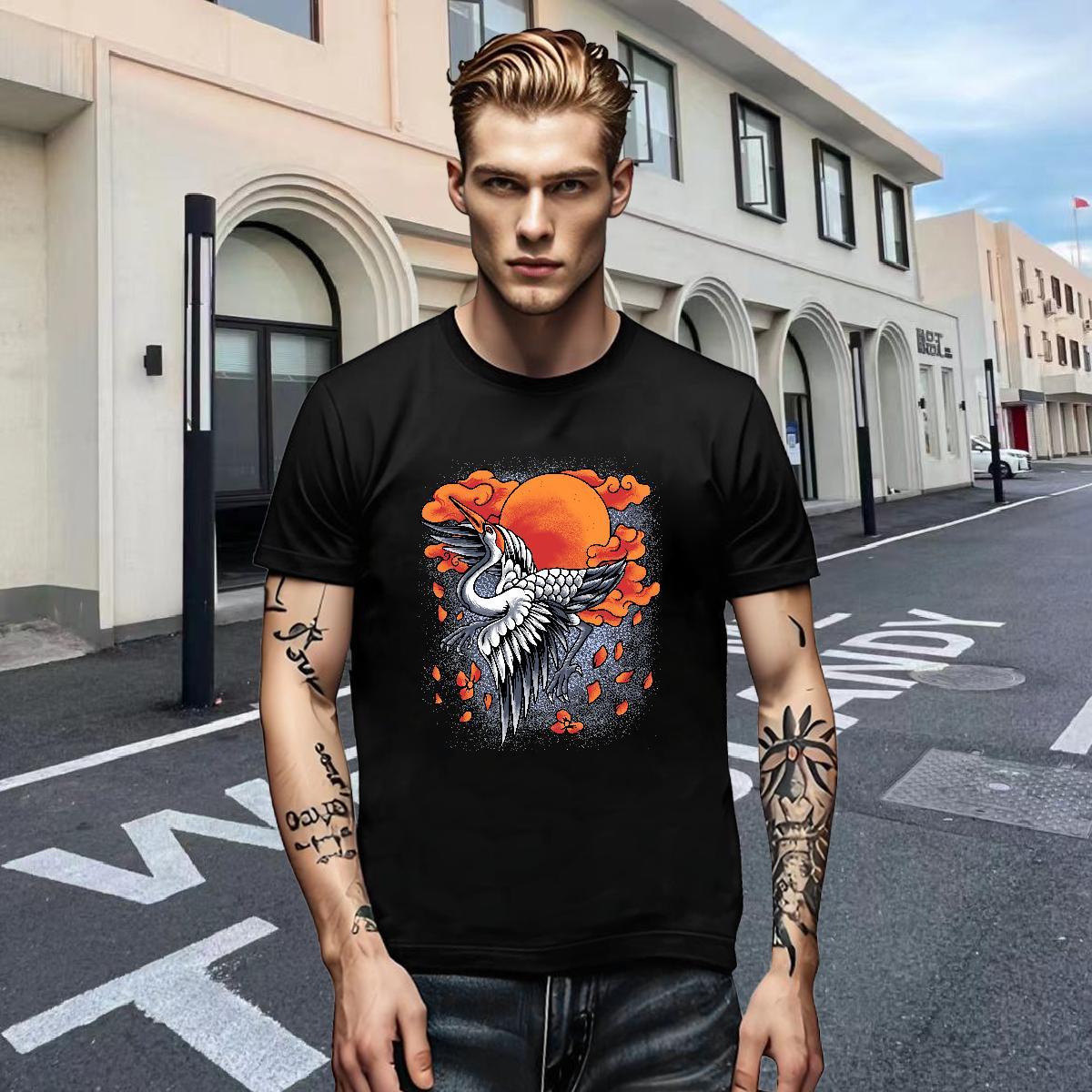2024 New Couples T Shirts beautiful Sport 230g Cotton Tshirts Pure Cotton Soft Men T Shirts Skull