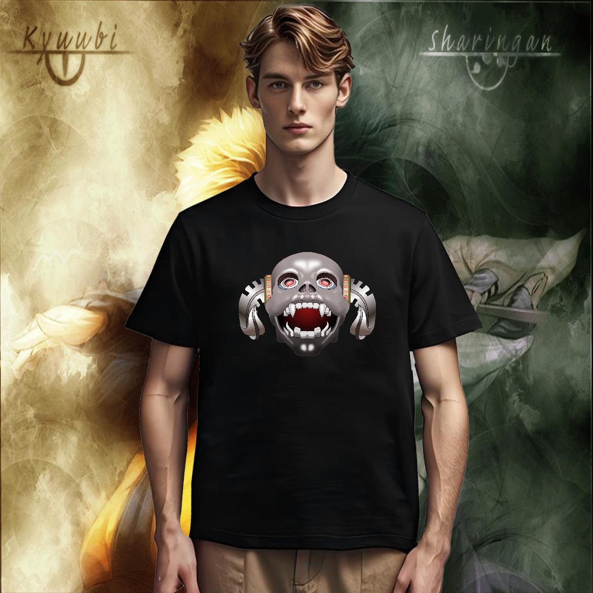 Designer T Shirts Men 100% Cotton 230g skull Street wear Hip Hop Black White O Neck Short Sleeves Men Tops Tees Stylist Tee Shirt