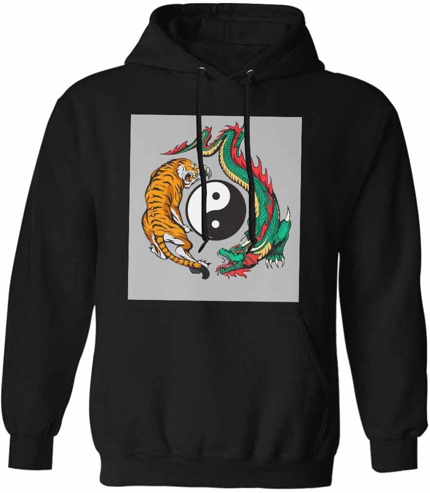 Hoodie for Mens Womens Black Hoodies Hoodies Sweatshirts Hooded Collar Long Sleeve Casual Pullover Shirt Hoodies Graphic Hoodies sweatshirt Pullover L