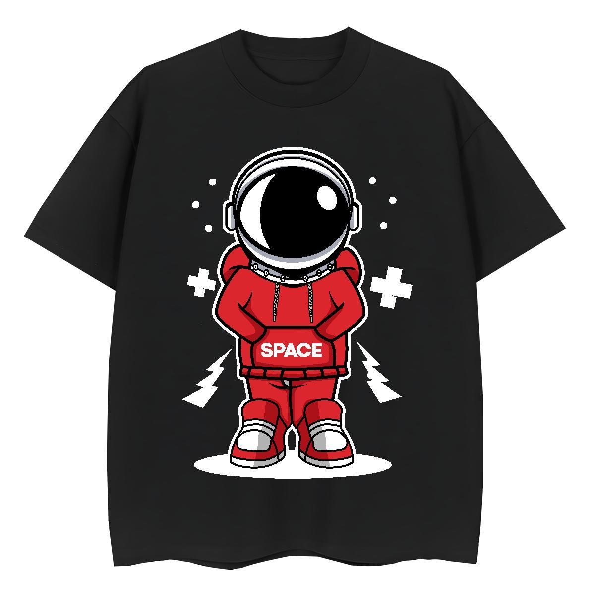 High quality Woman Tshirt 230g Cotton universe Sports Casual T shirt Breathable Short Sleeve Plus Size Custom Tops