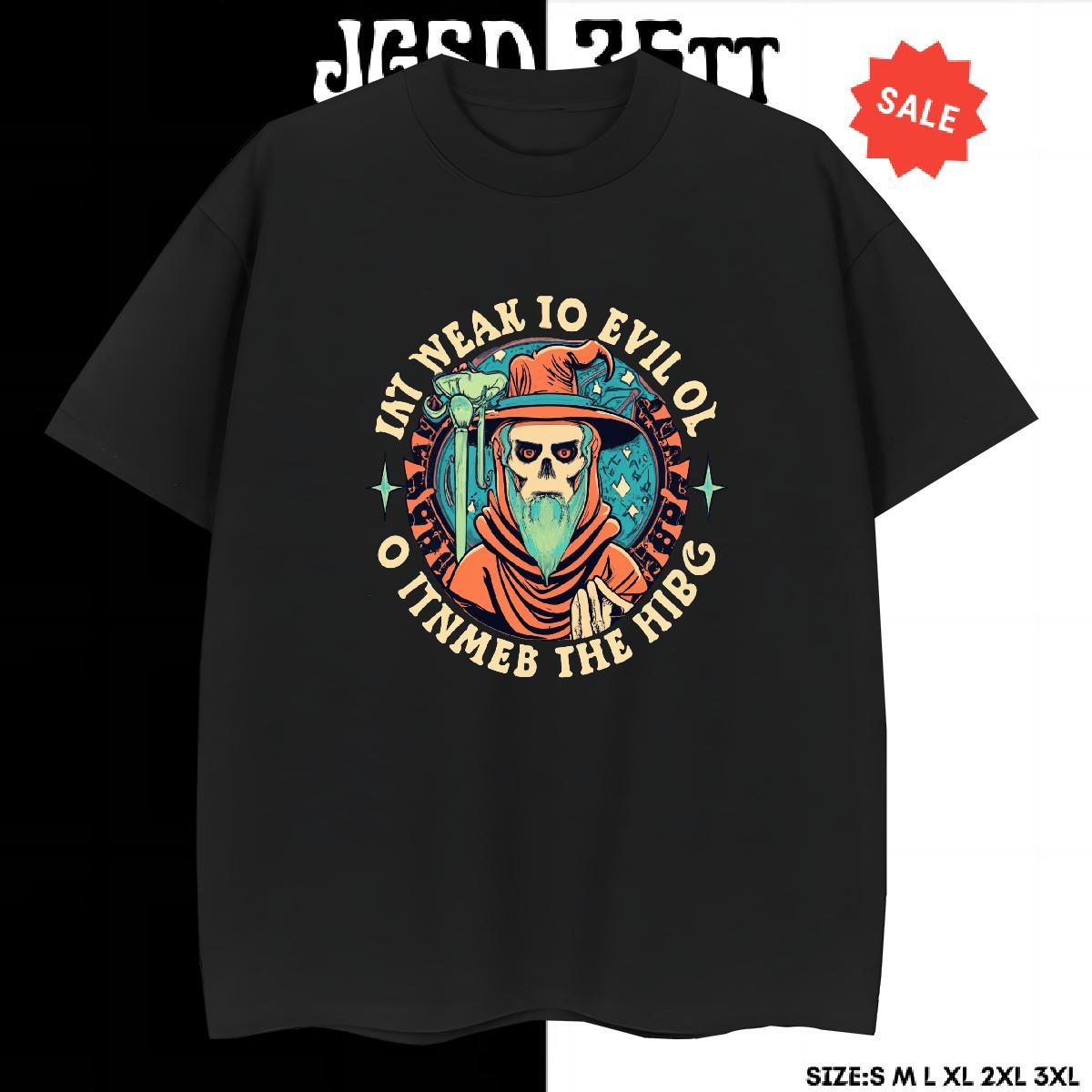 Wholesale T Shirt For Man 230g Cotton skull Spring Summer Custom Anime Pure Cotton Men Clothes T-Shirt Classic Casual Tops Shirt