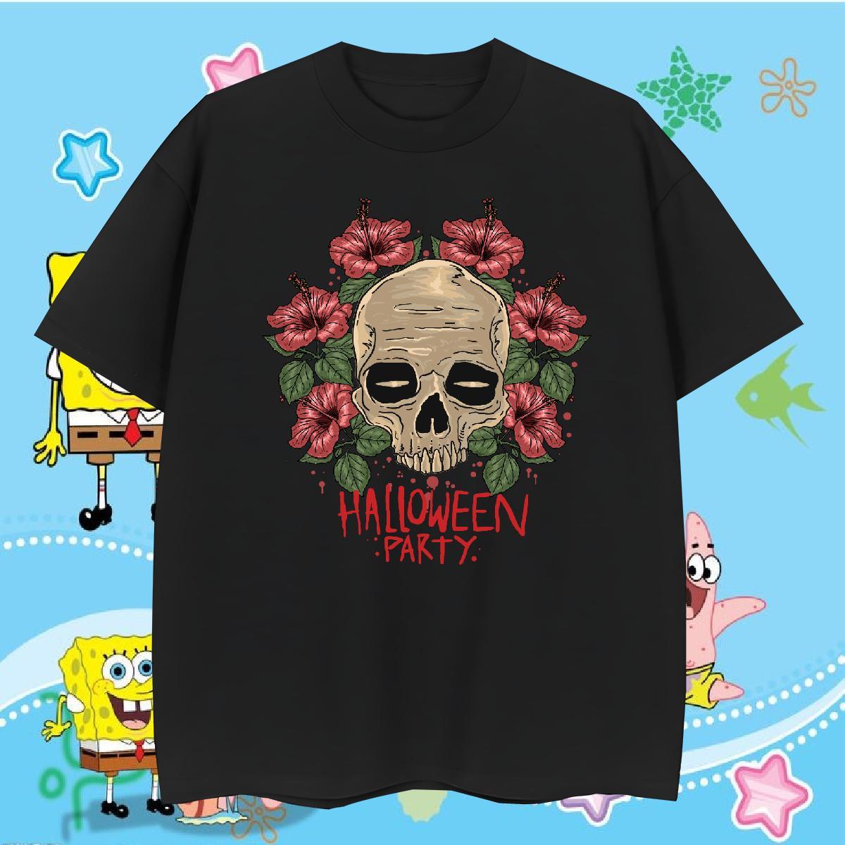 DIY Customized Men Tshirts flower Daily Outfit 230g Cotton Top Tees Breathable Short Sleeve Wholesale Men T Shirts Plus Size Custom