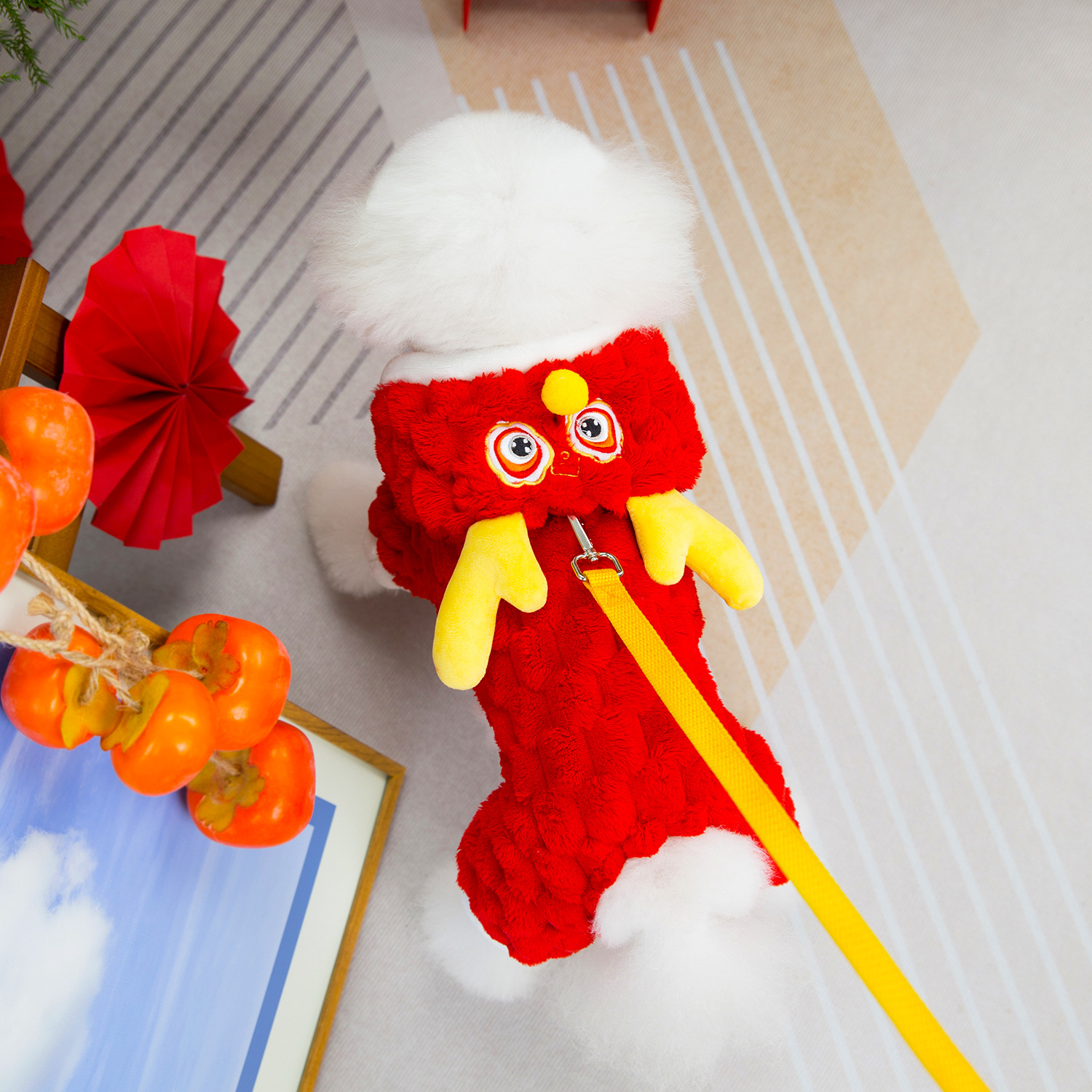 Autumn and Winter Dog Clothes Pet Clothing Double-sided Cat Small Dragon Veet Coat