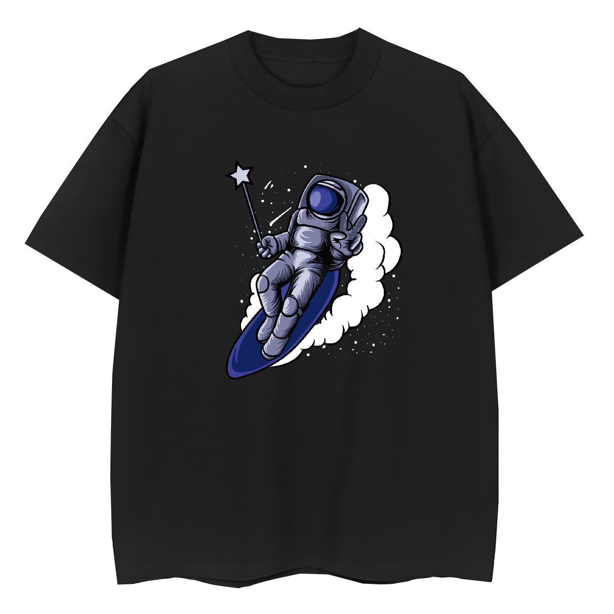 Designer Nice Lady T shirt 100% Cotton 230g universe Sports Street Wear Woman T Shirts Comfortable Anime Print Tee Shirt