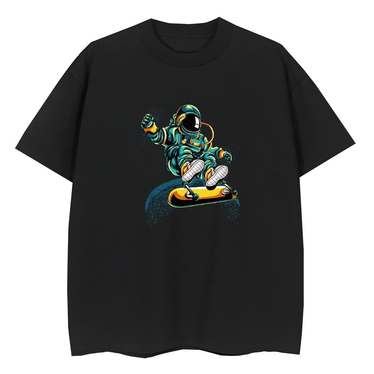 Designer Nice Women Tshirts 230g 100% Cotton universe Daily Outfit Womens T Shirts Breathable Crew Neck Graphic Clothings
