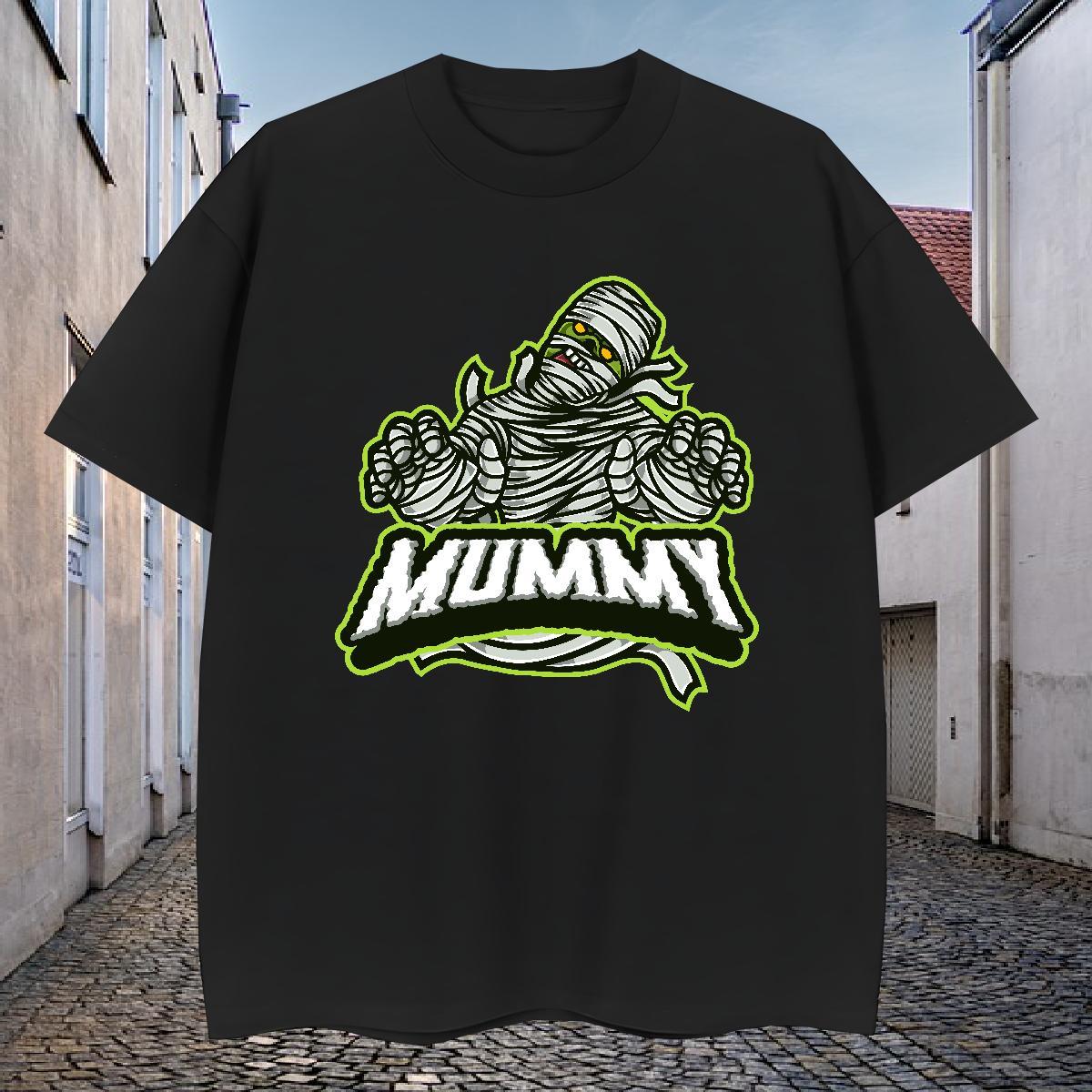 Classic T shirt 230g 100% Cotton skull High Street Hip Hop Oversized 3XL 4XL Breathable Short Sleeve Men Clothes T-Shirt New Arrival Tops