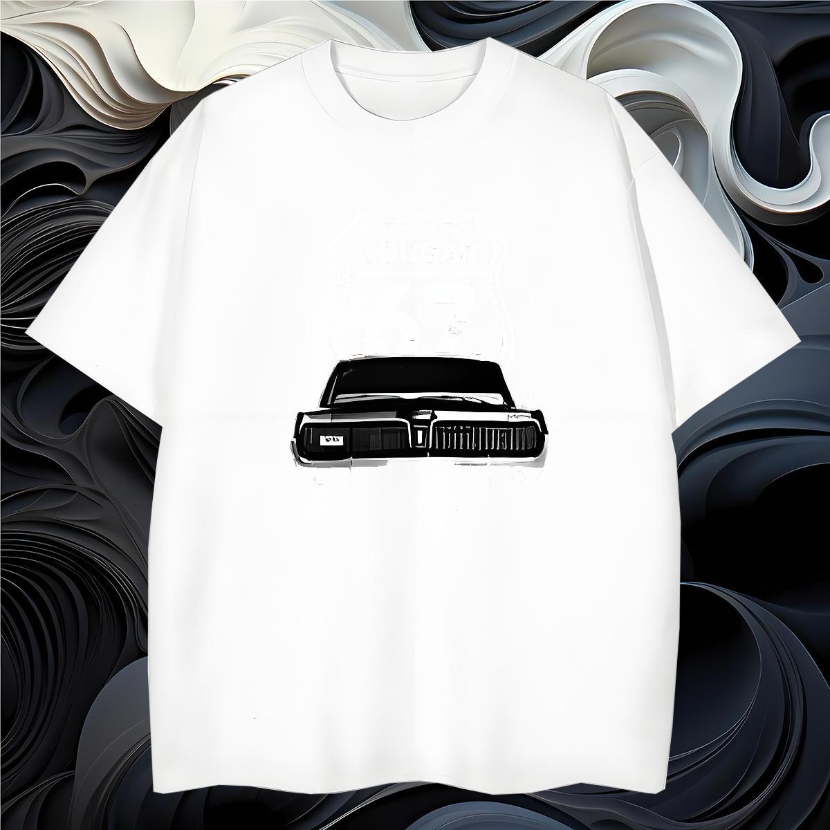 Cool Design T-Shirts 230g 100% Cotton car Summer Casual Anime Pure Cotton Men Clothes T-Shirt Customized Tee Shirt