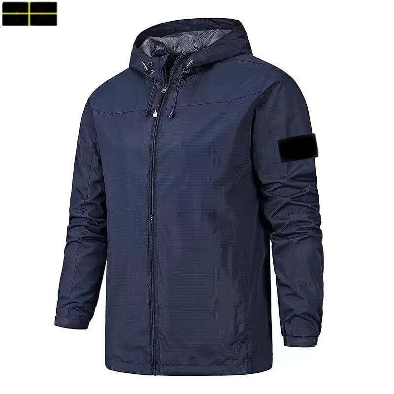 stone jacket islands cargo jumper men women Outdoor-Ready Men's Waterproof Sports Jacket by Designer - Stylish Long Sleeves & Convenient Zippers