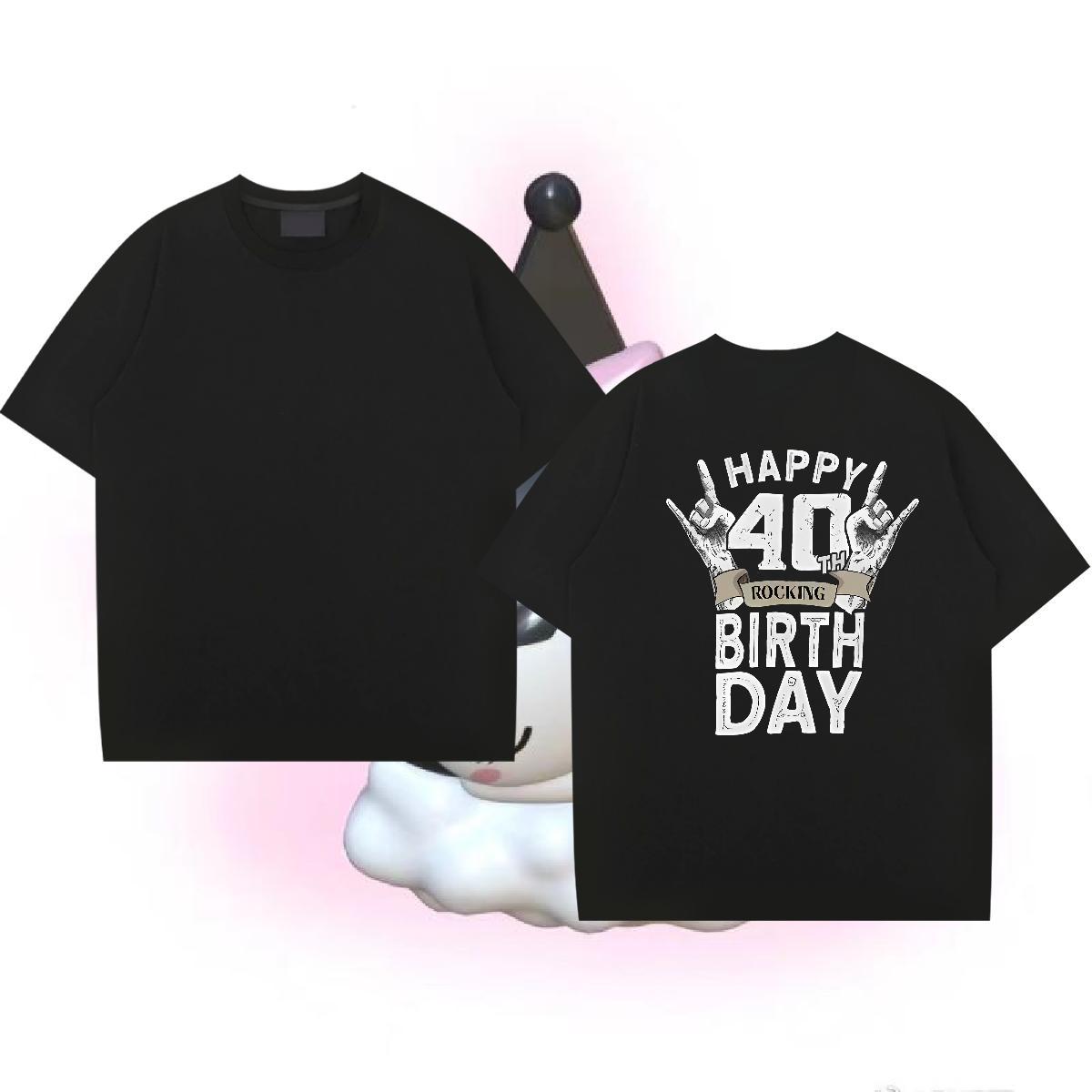 Loose Fit Men T Shirts 230g 100% Cotton letter Summer Casual DIY Printed Short Sleeve Soft Tshirts Designer Tees Shirts