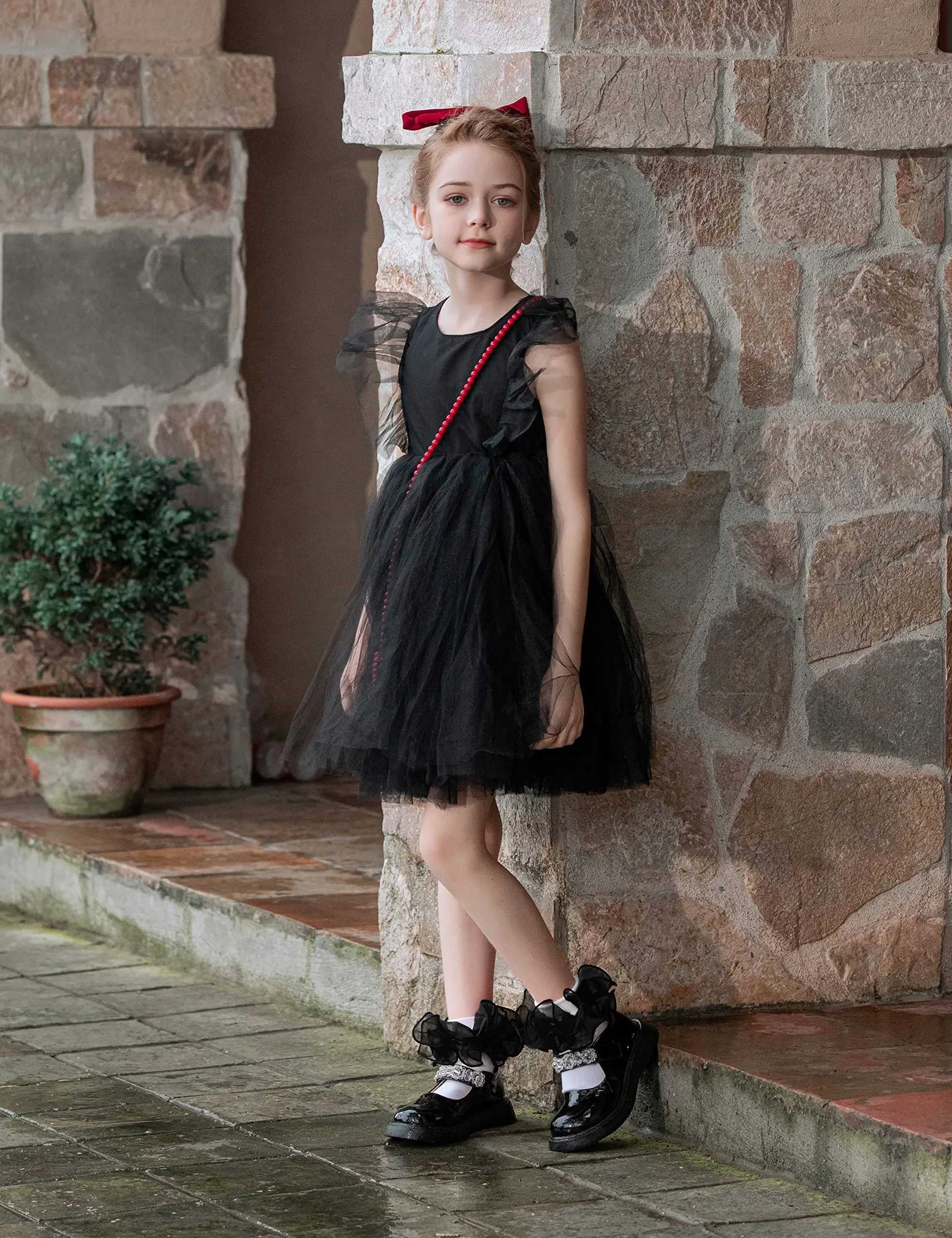 Children frilly socks lace socks female children socks white princess socks dance socks fluffy children / children / large CL240824