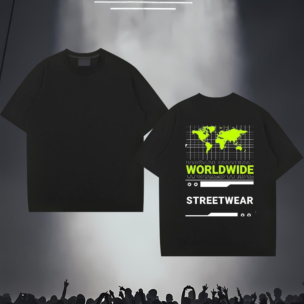 Popular T Shirts Men 230g 100% Cotton letter Sport Skull Pure Cotton Men Tees Fashion Tee Shirt