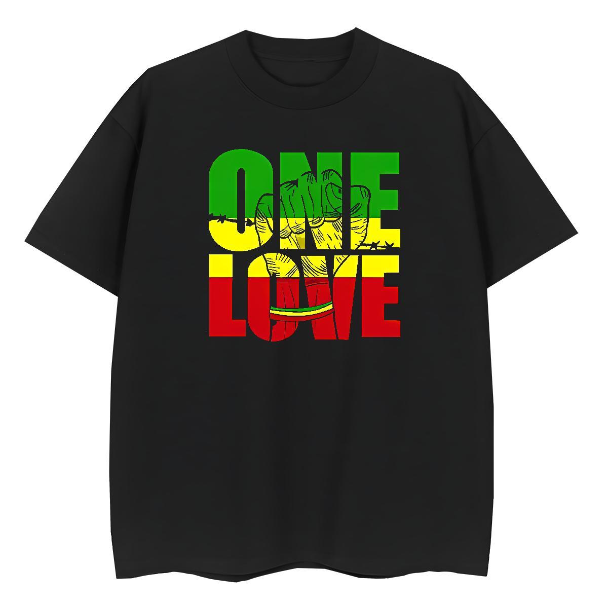 Lady Couples T Shirts 230g 100% Cotton letter Home Outdoor T-Shirts for Women Breathable Short Sleeve Anime Tee Shirt