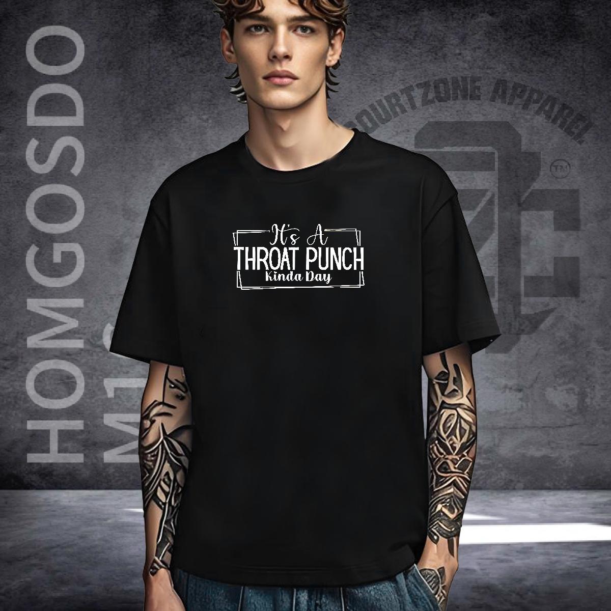 Classic T-Shirts for Men 100% Cotton 230g letter Hip Hop Street Cartoon Printing L-4XL Breathable Short Sleeve Men Tshirts Custom Tees Shirts