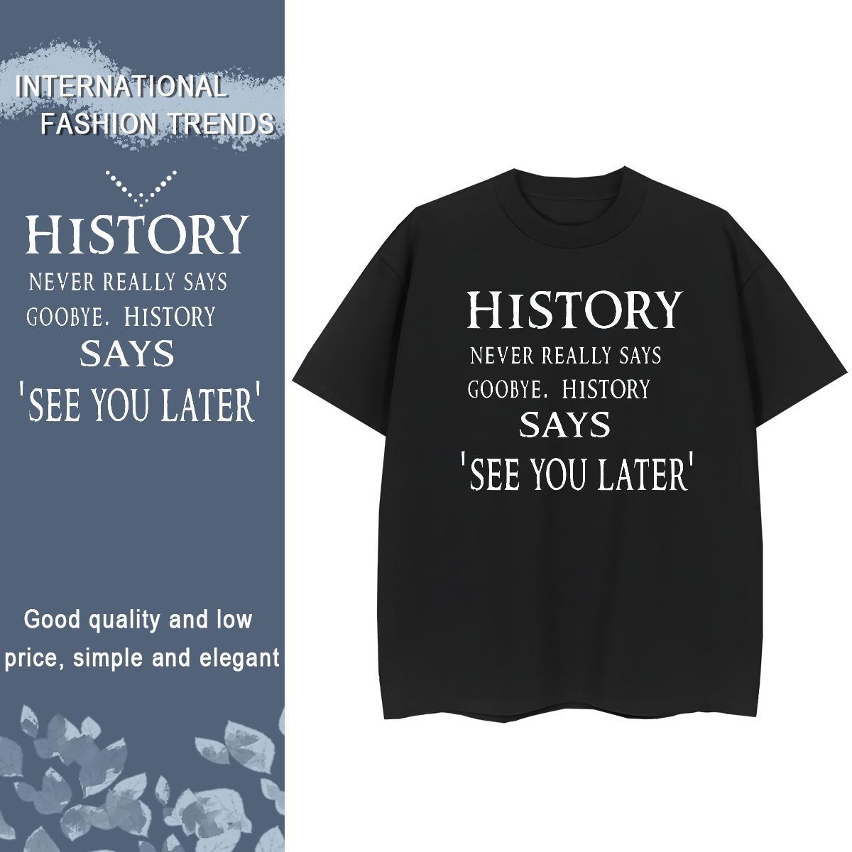 5A Lady T shirt 100% Cotton 230g letter Summer Casual Woman T Shirts Breathable Short Sleeve Oversized L-4XL Tops