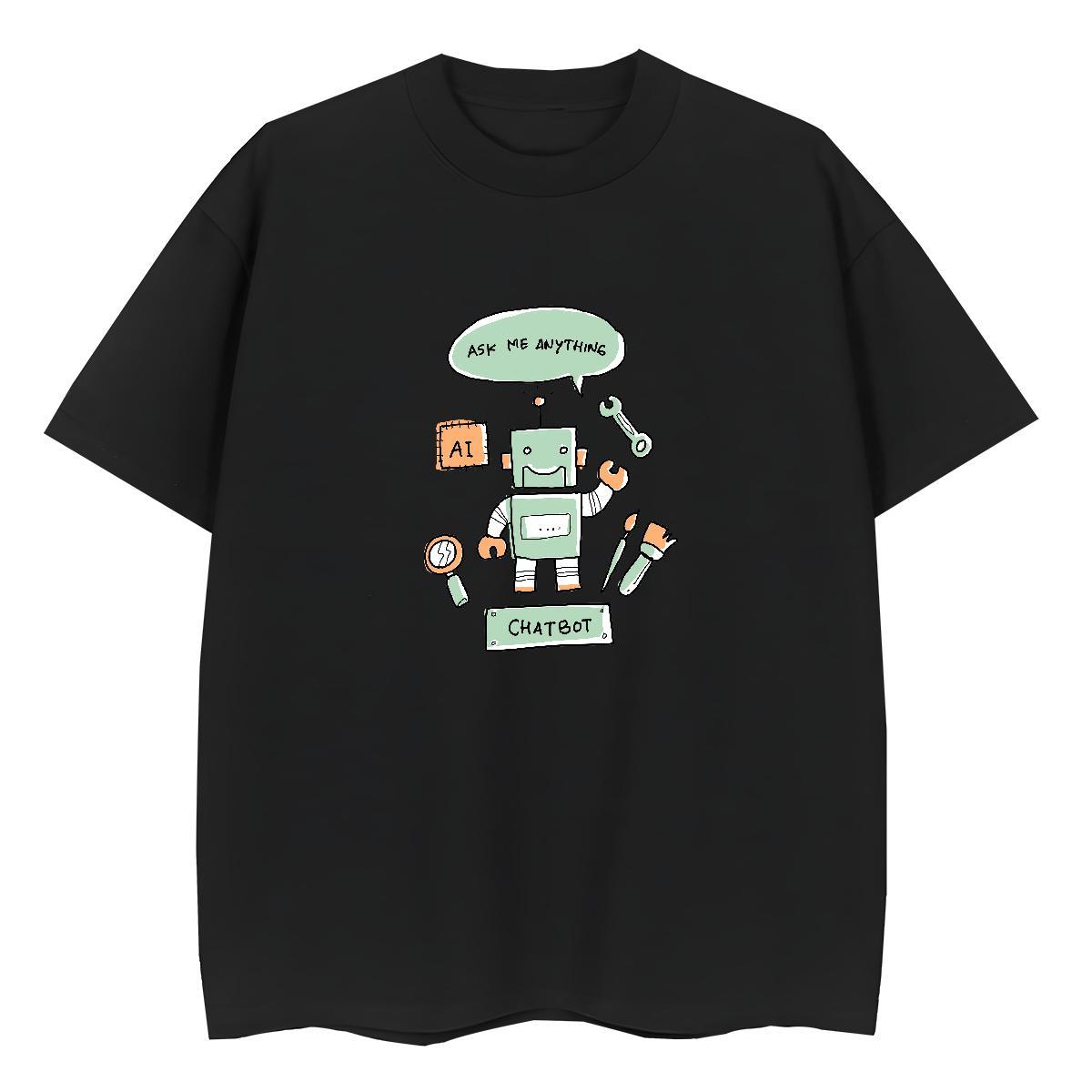 Cool Design T Shirts Men 100% Cotton 230g skull Street wear Hip Hop Asian Size Crew Neck Men Tees 2024 Designer Tops Shirt