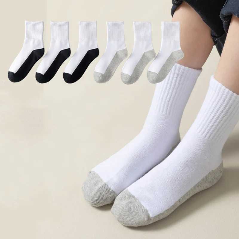 Lawadka Teenager Boy Socks Cotton Soft Kids Student Sports Socks For Boys Spring Autumn Childrens Socks Age for 4-16Years 2024 CL240824