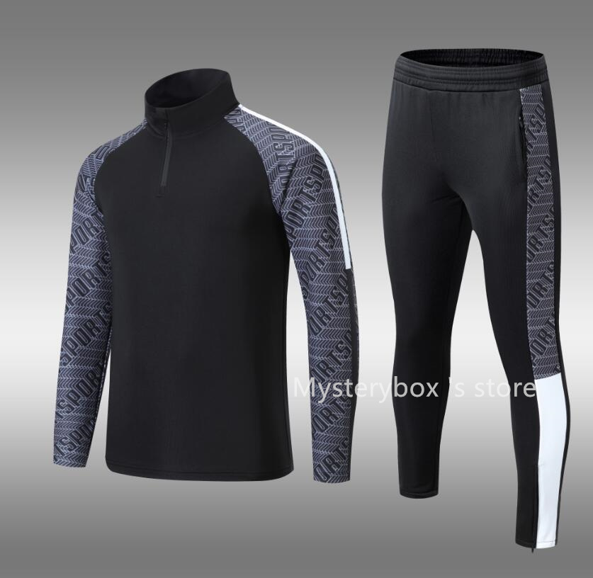 Discount sportswear Soccer 1/2-Zip Drill Top Tracksuits Football Clothing Mysterybox 's store sportswear for gym training Dropshipping Accepted w