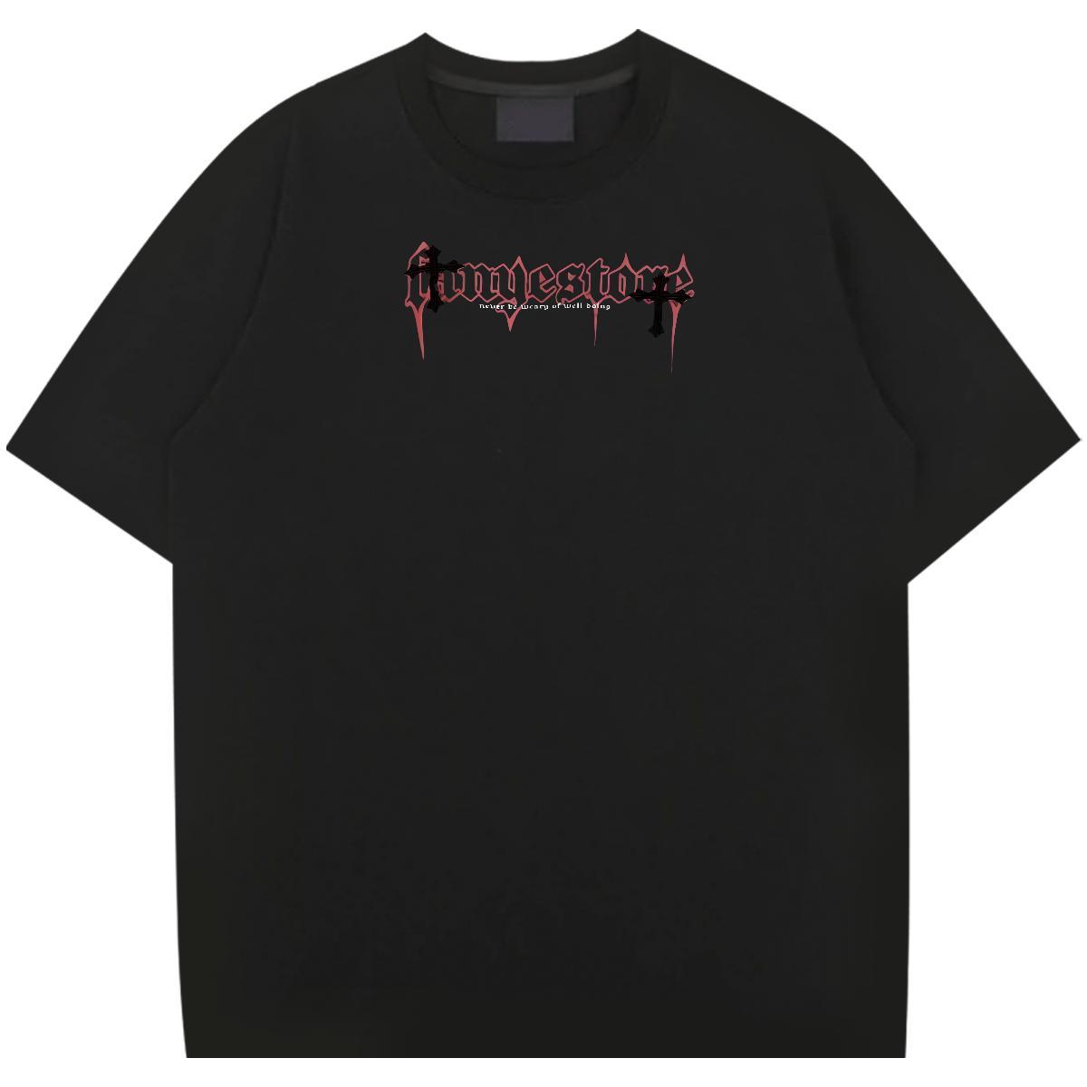 Designer Mens T Shirts 230g 100% Cotton Religion Beach DIY Printed Breathable Short Sleeve Men Tshirts Brand Tees Shirts