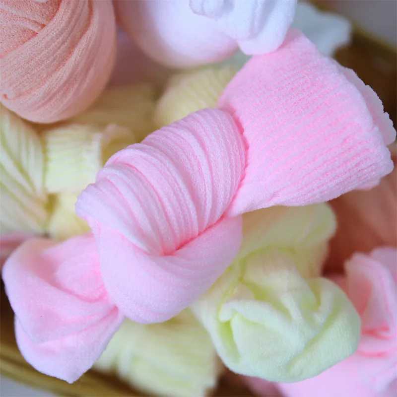 10Pairs/Lot Summer Girls Socks Lovely Dot Crystal Silk Kids Socking Children Baby Girl Mesh Breathable Elastic Lace Sock CL240824