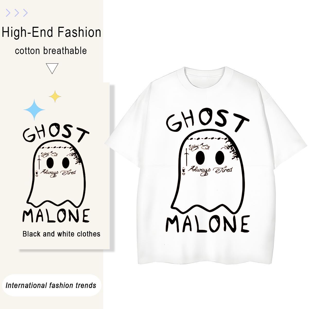 2024 Designer Tshirt for Man Woman monster Casual Beach 230g 100% Cotton Tees Breathable Short Sleeve Wholesale Men T Shirts DIY