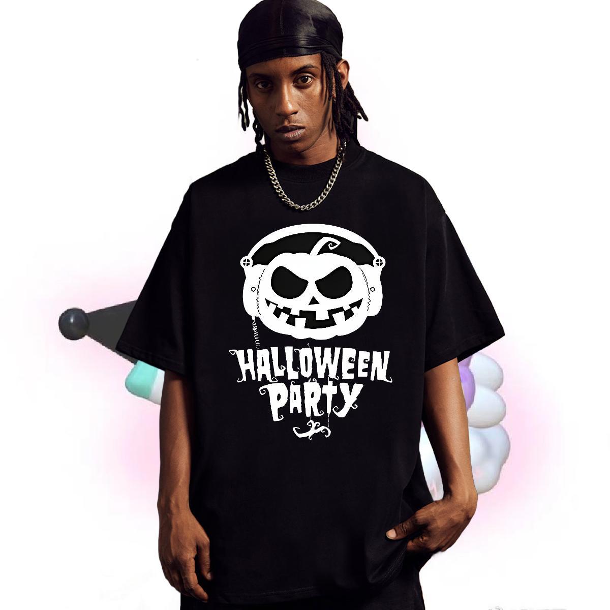 Designer Men T Shirts 230g Cotton skull Home Outdoor Graphic Crew Neck Couples T Shirts 2024 DIY Tops