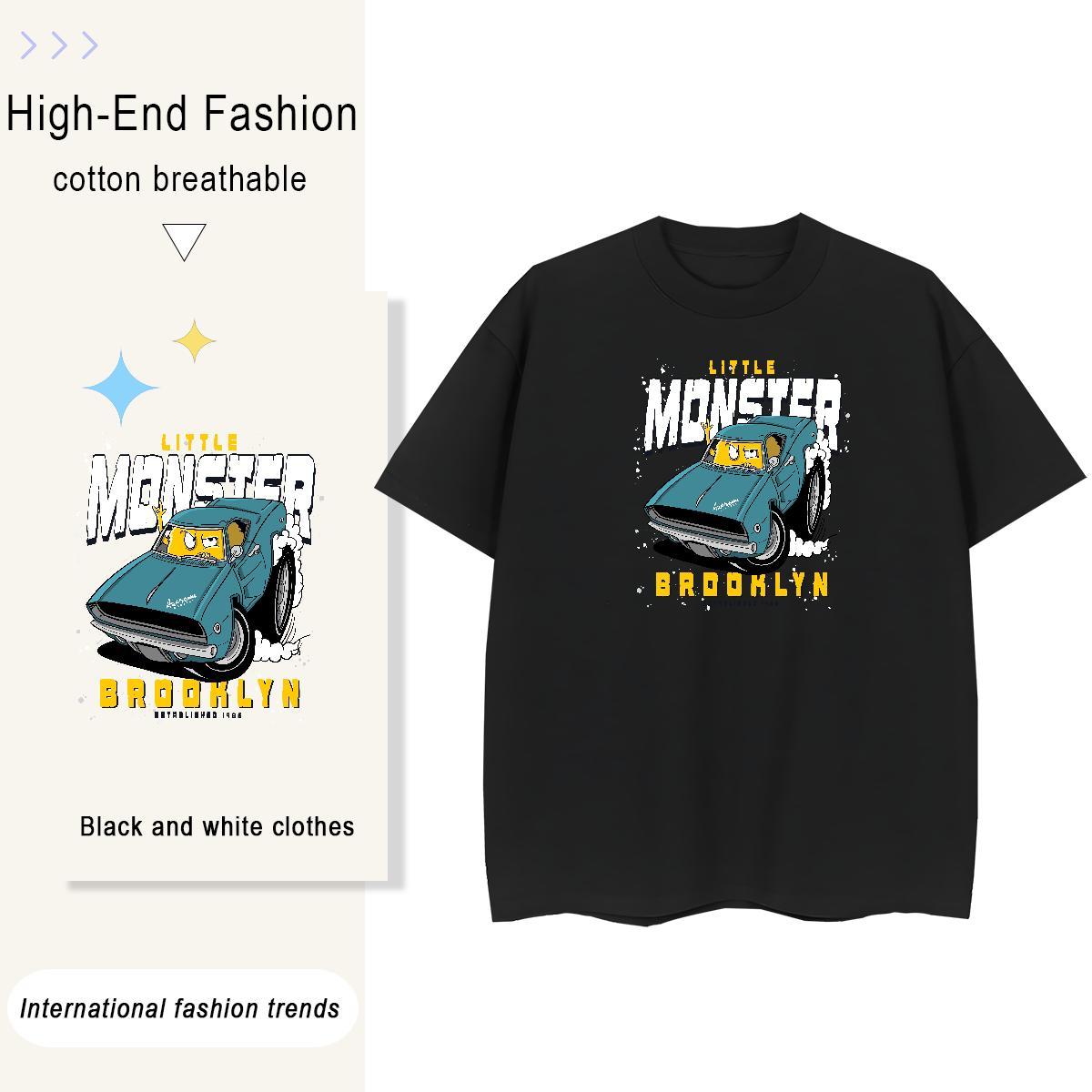 Lady Unisex Tshirts 100% Cotton 230g Plush Casual Daily Wear T Shirt For Woman Breathable Crew Neck DIY Logo Tees