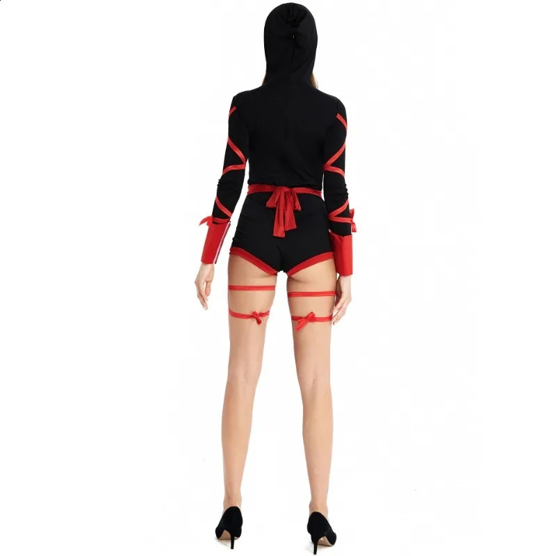 European and American Halloween Womens Costume Role Playing Japanese Ninja Game Uniform w240824