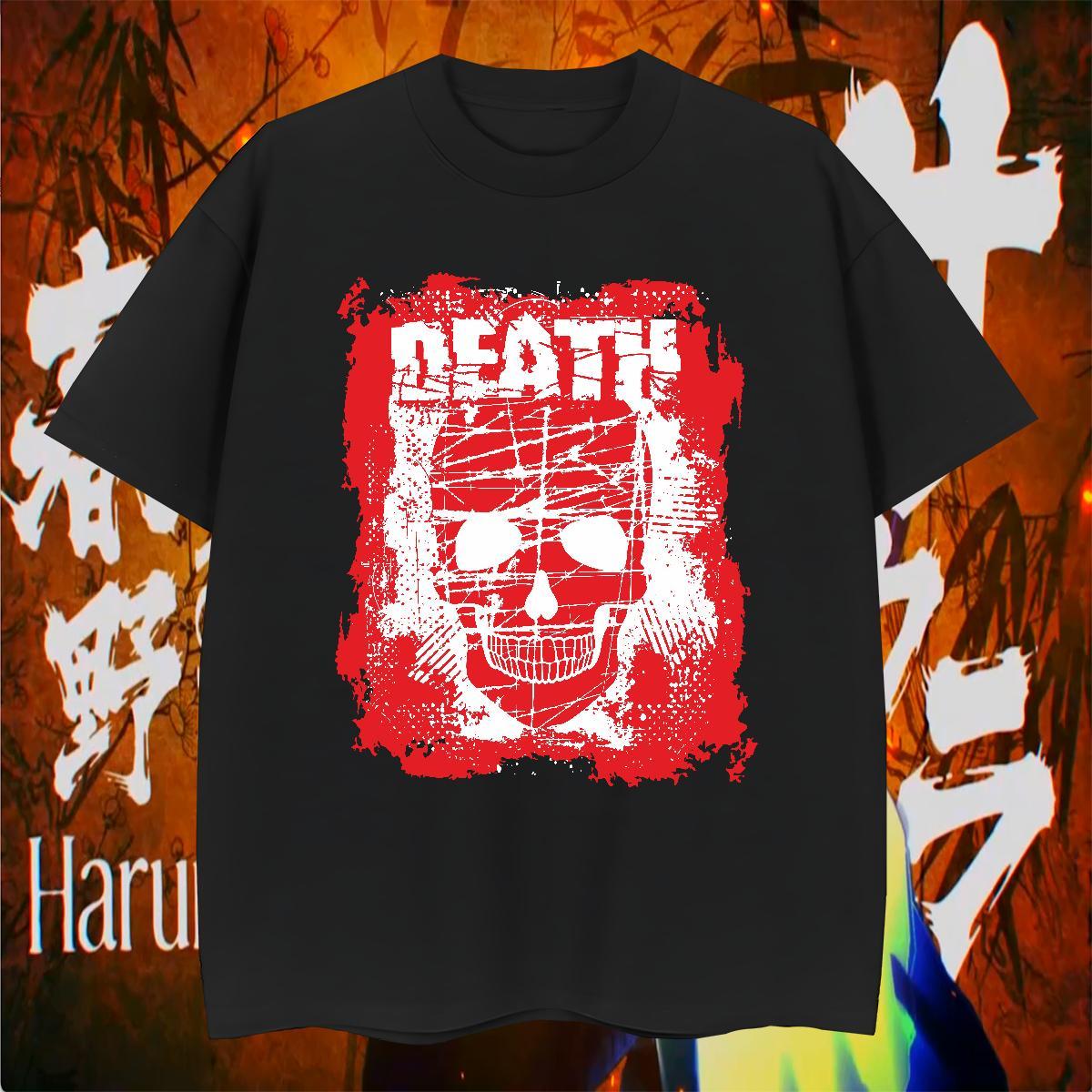 Unisex T-Shirts 230g Cotton skull Sports Casual Custom Big Size Round Neck Short Sleeve Men Tshirts New Arrival Clothes