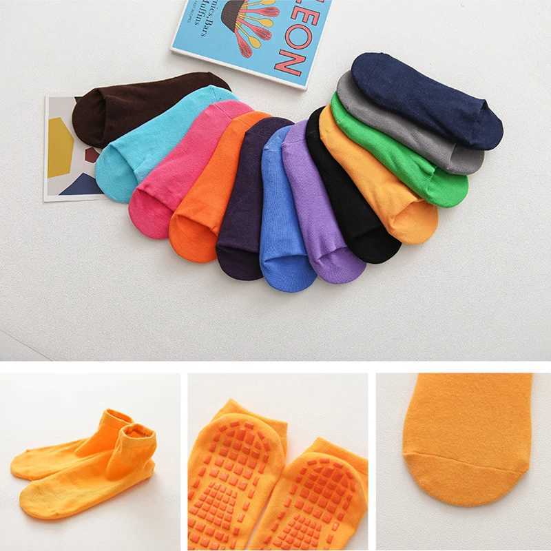 10 Pairs Kids Adults Anti-Slip Socks Parent-Child Trampoline Sock Cotton Children Socks Sports Boys Girls Outside Baby Socks CL240824
