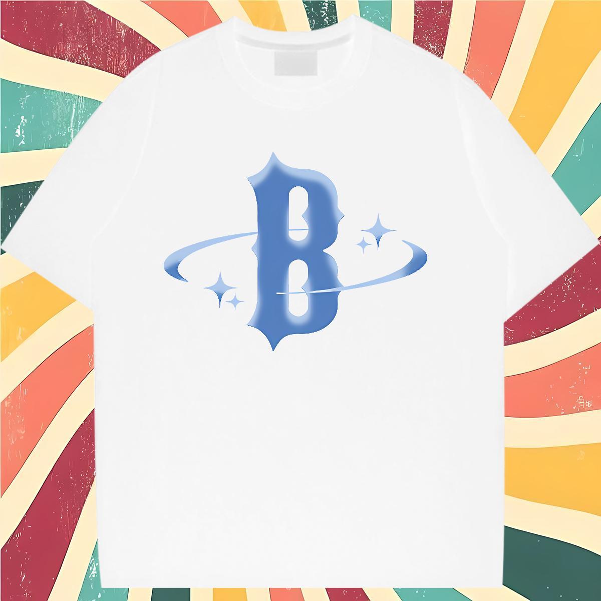 Brand Lady T shirt 230g Cotton letter Sports Casual Women T Shirts Short sleeve Soft Oversized Top Tees