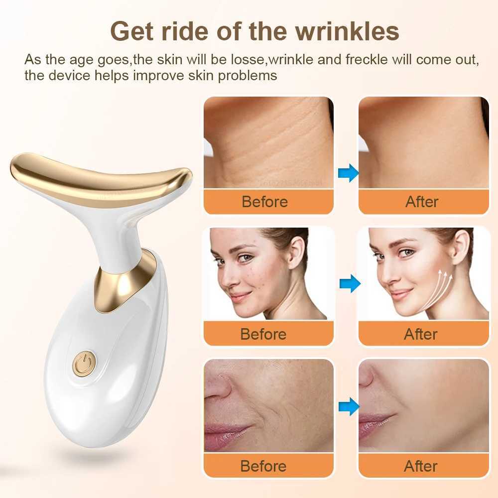 Face Lifting Massager Neck Face Lifting Machine Anti-aging Facial Massager Skin Tightening Anti-wrinkle Double Chin Remover CL240824