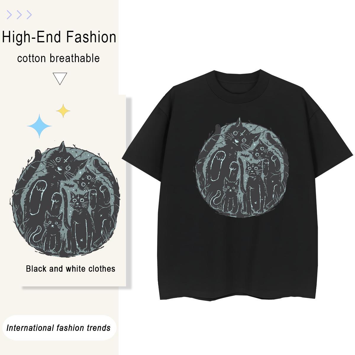 Factory Direct Men Tops Tees letter Sports Casual 230g Cotton Clothes Short Sleeve Soft Designer Men T Shirts Custom Cartoon