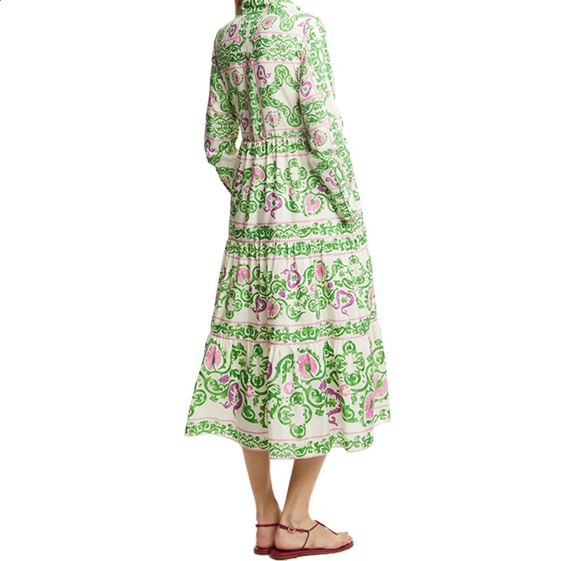 Womens Dress Casual Loose Flip Collar Female Long Sleeved Dresses Fashion Classic Versatile Colorful Ladies A-Line Long Dress 240824