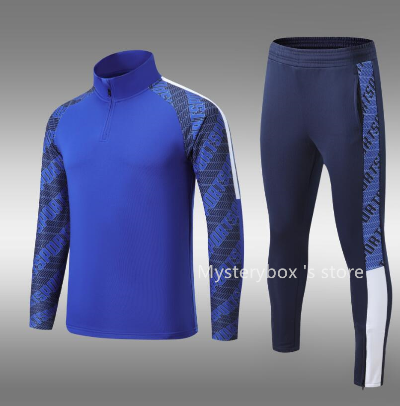 Discount sportswear Soccer 1/2-Zip Drill Top Tracksuits Football Clothing Mysterybox 's store sportswear for gym training Dropshipping Accepted w