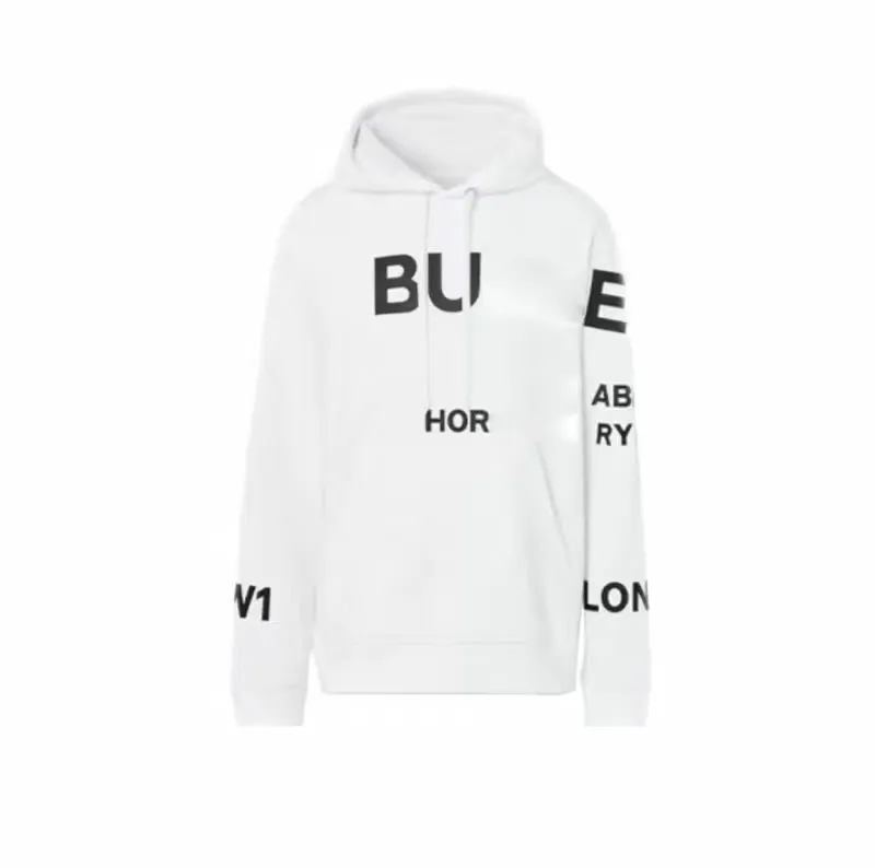 Men Hoodies Designer Black and White hoodie Jersey Large Size Men Hoodie Street Clothing Sweatshirts Autumn Winter Cotton Pullover Jacket Coat Tops
