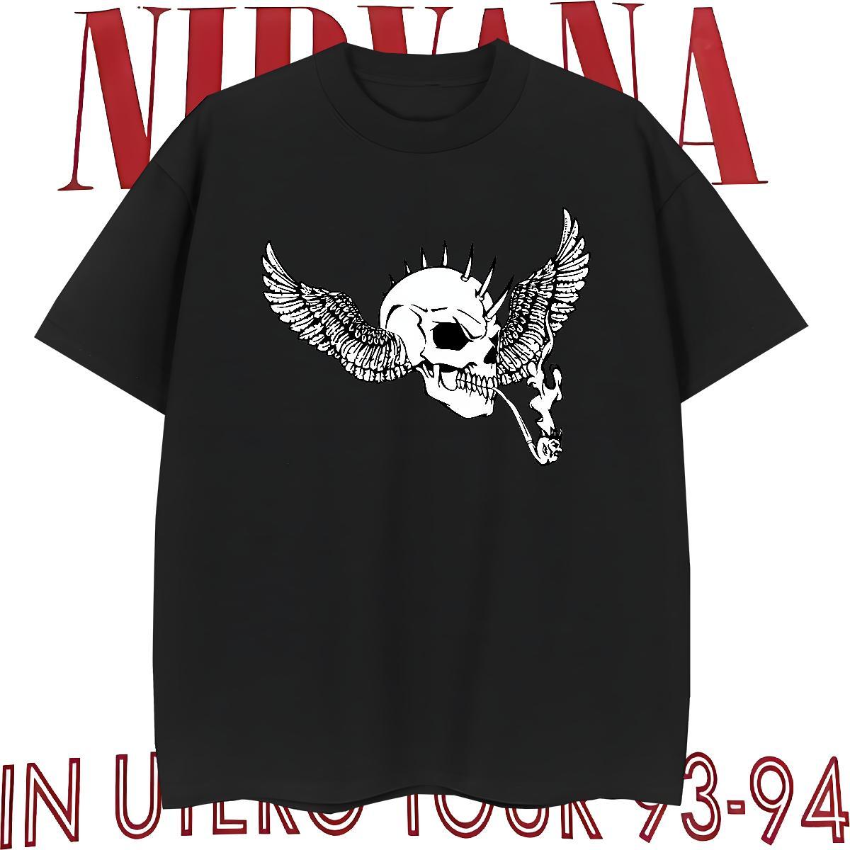 High Quality Mens T Shirts 100% Cotton 230g skull Summer Casual Plus Size Custom Breathable Couples T Shirts 2024 Wear
