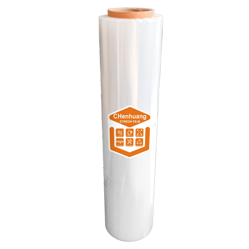 Single pack 80 Gauge stretch film stretch plastic packaging film elastic transparent adsorption durable paste packaging mobile packaging
