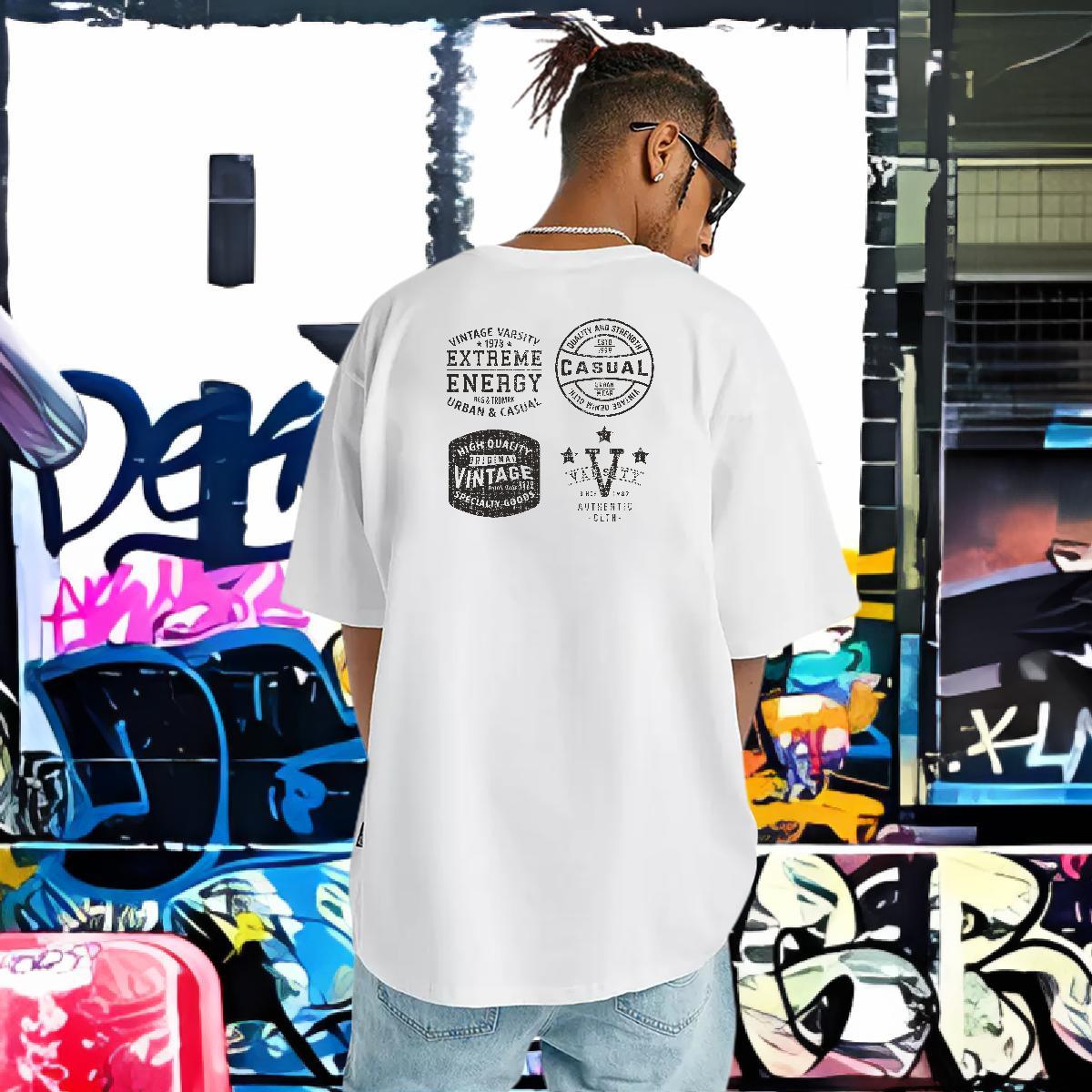 Designer T-Shirts 100% Cotton 230g letter Casual Daily Wear DIY Anime Breathable Short Sleeve Couples T Shirts Custom Tees Shirts