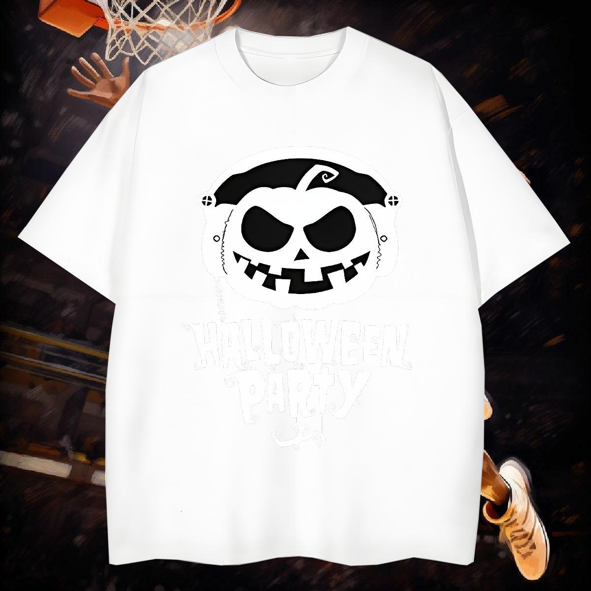 Wholesale Mens T Shirts 230g 100% Cotton skull Daily Wear Oversized Short Sleeve Soft Men Tops Tees Fashion Casual Tees Shirts