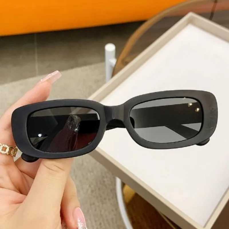Kids Fashion Small Sunglasses Children Boys Girls Square Eyeglasses Sun Glasses Baby Classic Vintage Eyewear UV400 Y240824 Z260305