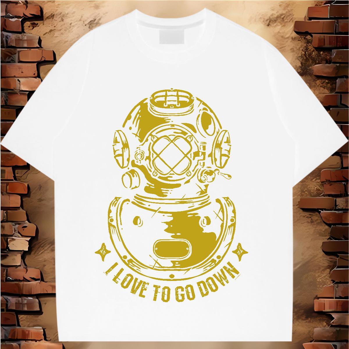 Nice Lady T shirt 230g Cotton space Sports Casual Women T Shirts Short Sleeve O-Neck White Plus Size Wear