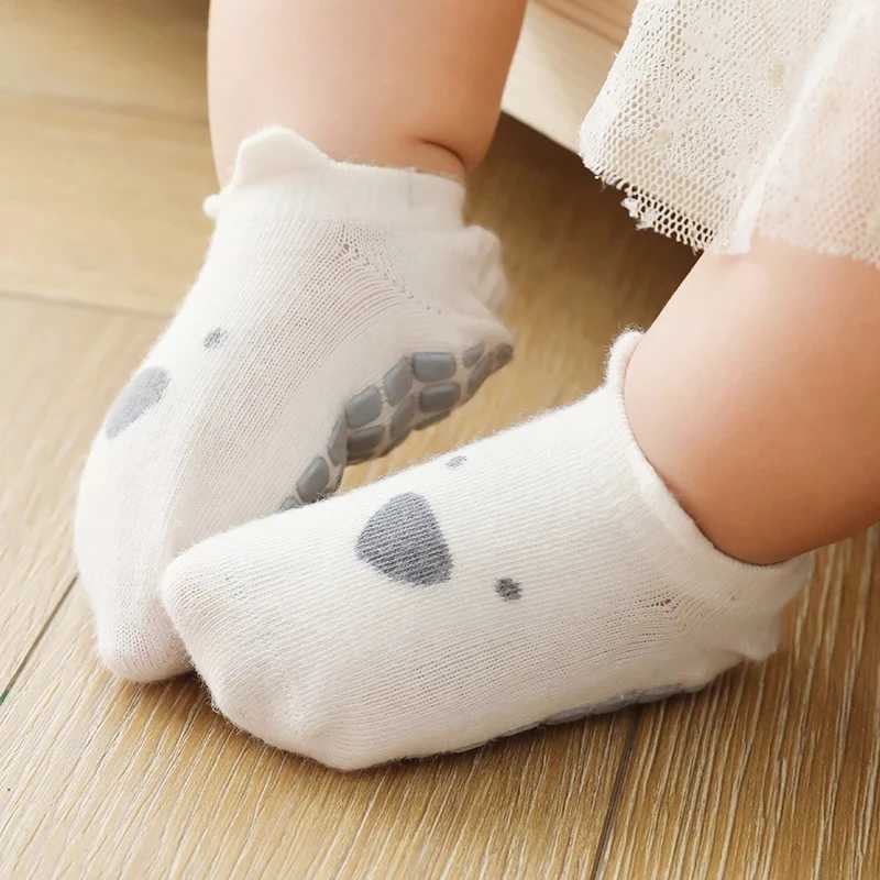 Baby Socks Children Floor Socks Combed Cotton Baby Non-Slip Toddler Socks Newborn Cartoon Spring Summer Socks CL240824