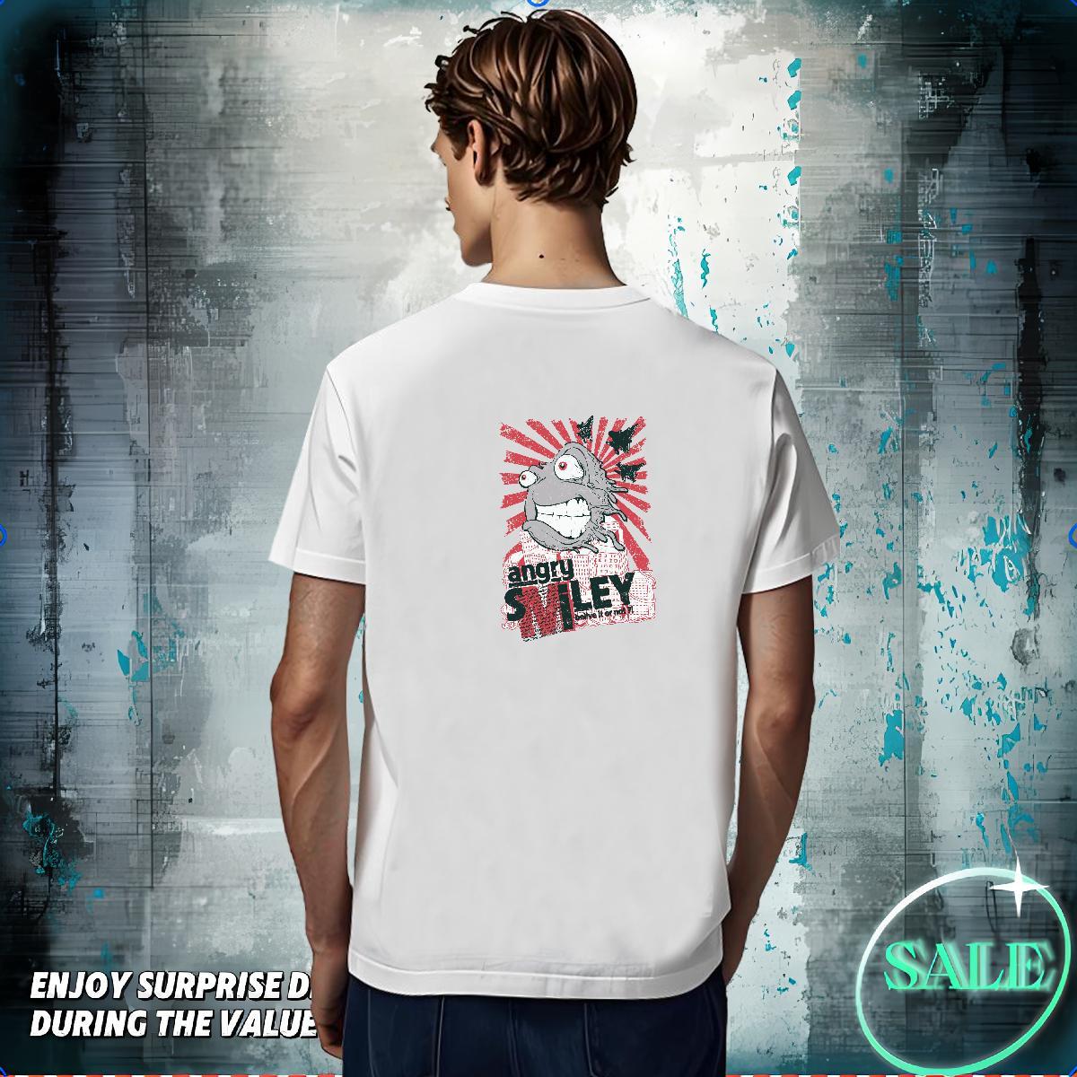 TOP Quality Mens T Shirts 230g 100% Cotton skull Beach Black White Breathable Men Tees 2024 Designer Wear